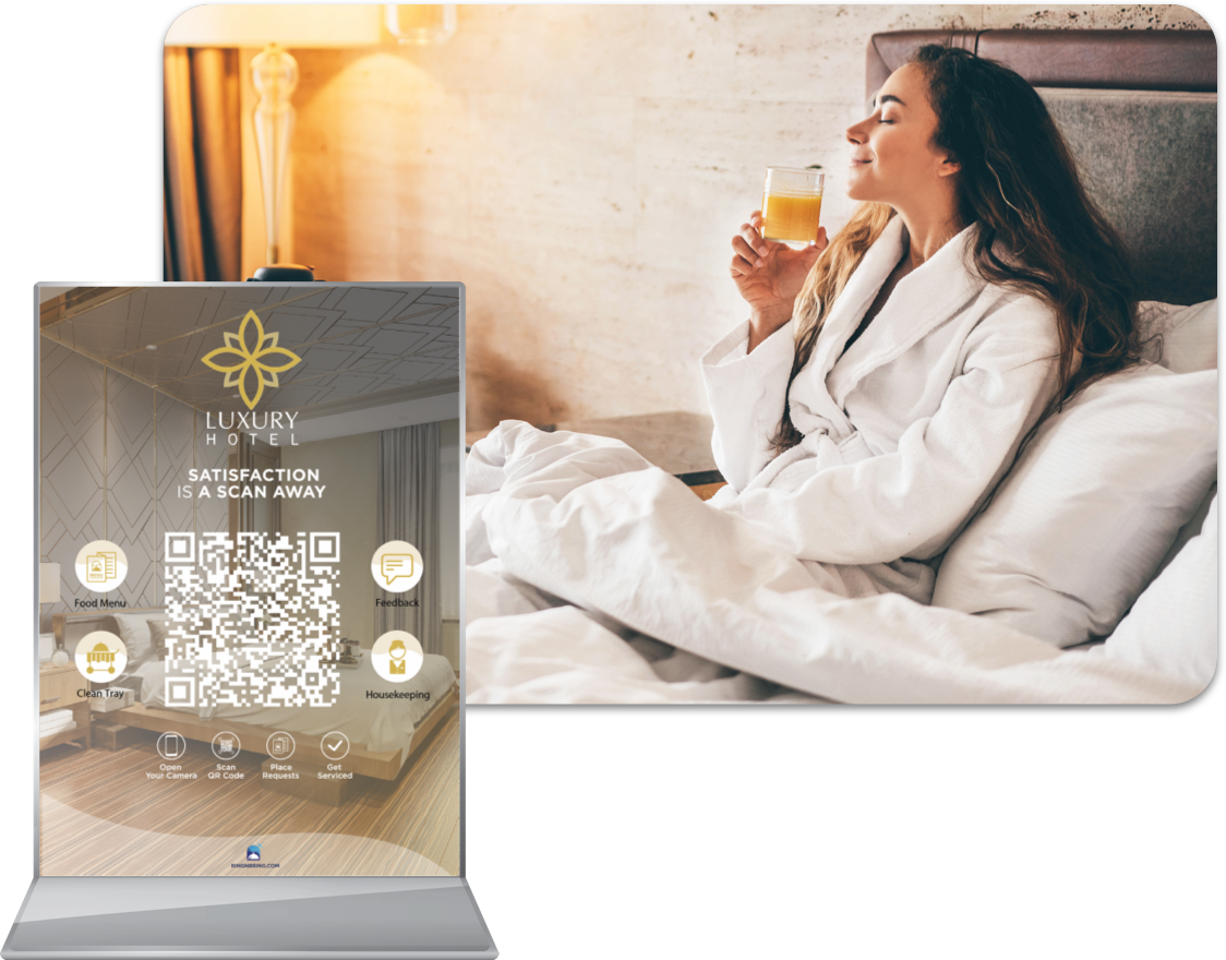 Streamline your hotel’s info into one place Ring n Bring all in one guest experience platform