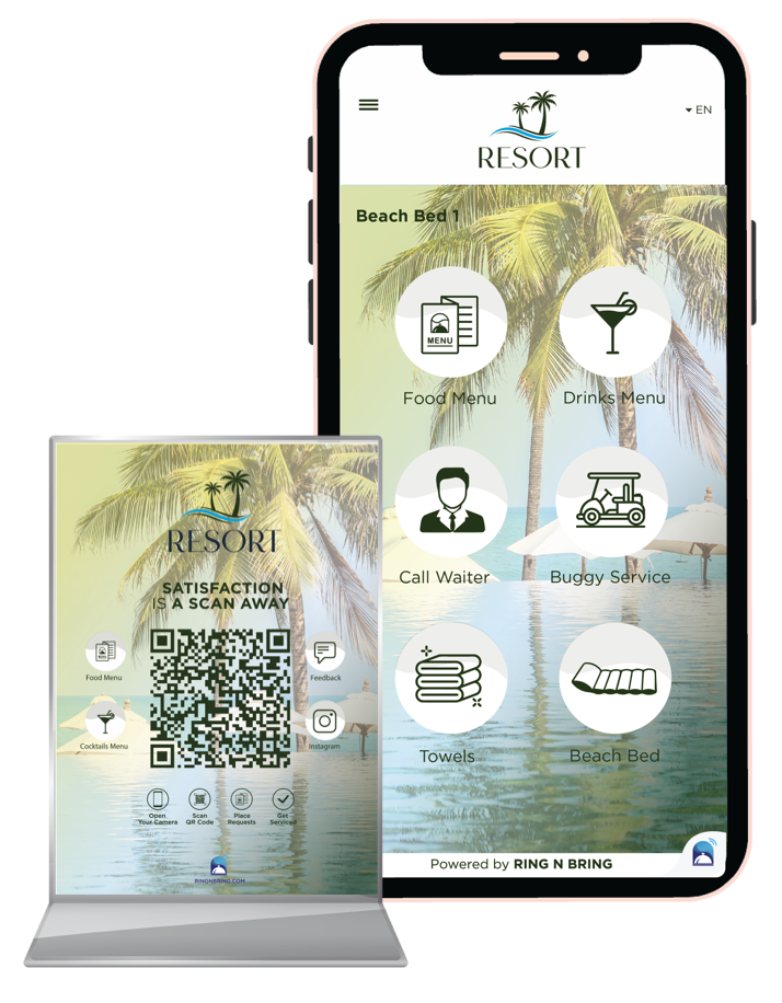 Ring n Bring informative QR system Ring n Bring informative QR system