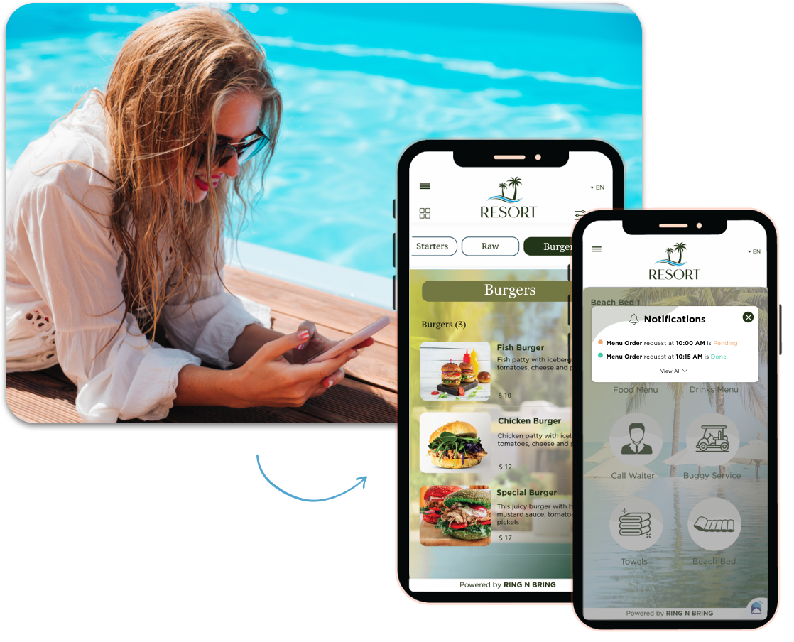 Ring n Bring f&B ordering system Ring n Bring f&B ordering system