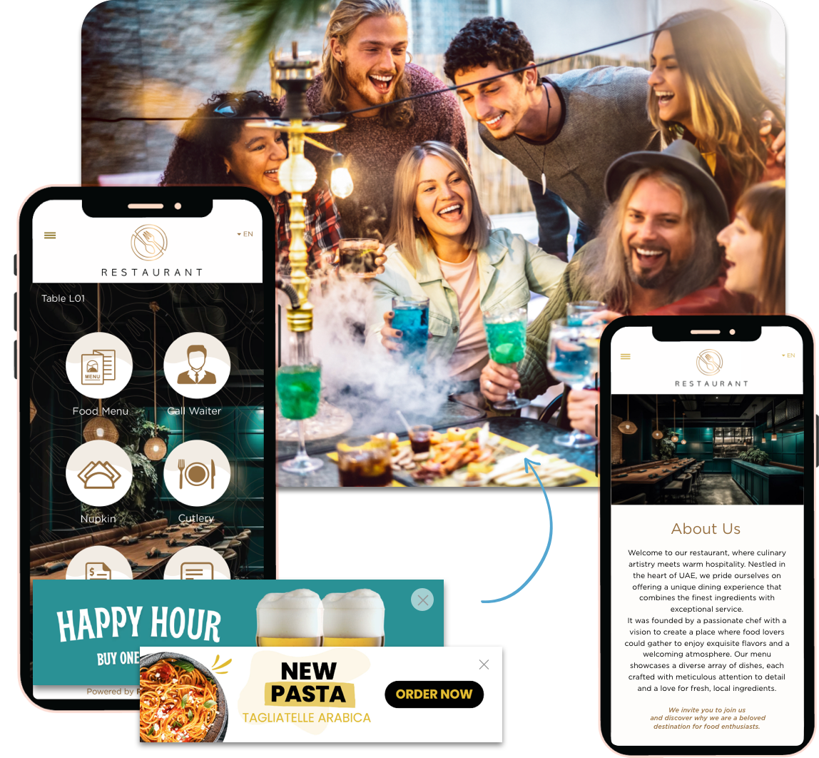 Upsell using Promotional Banner Ring n Bring marketing promotional banner