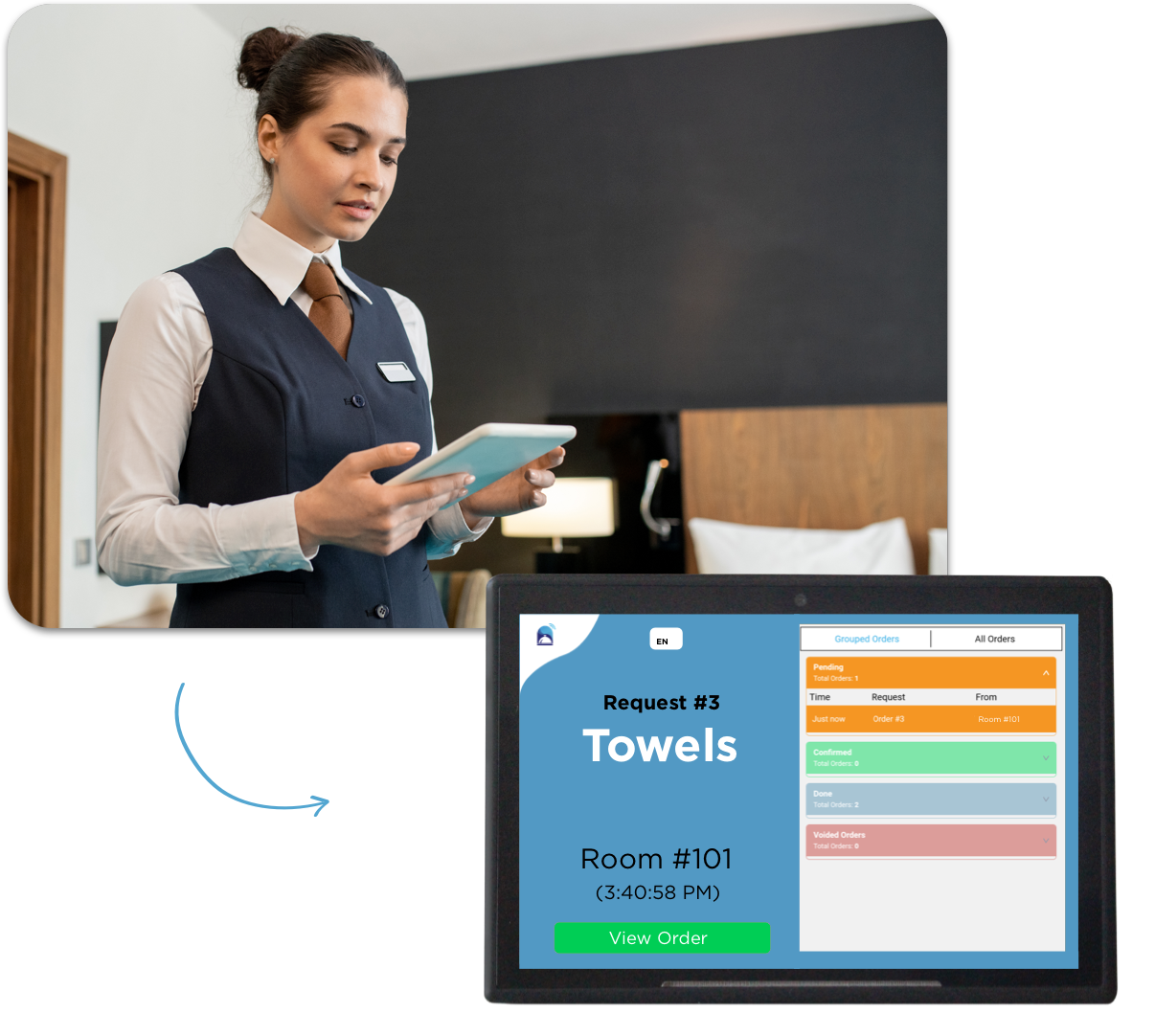 Streamline your staff operations Ring n Bring staff efficiency software