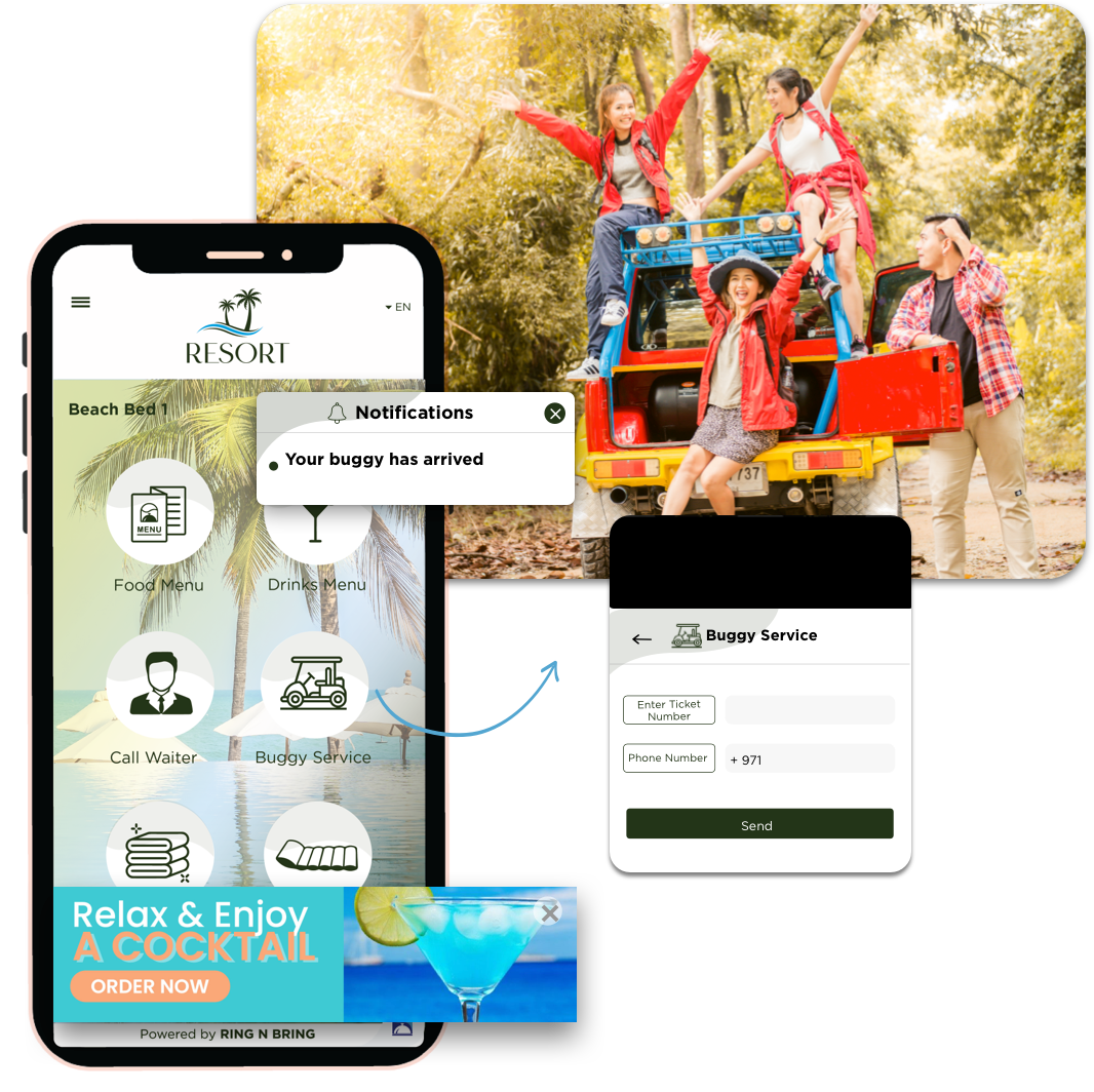 Ring n Bring online booking system Ring n Bring online booking system