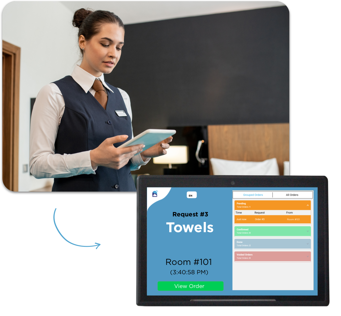Ring n Bring staff operations efficiency solution